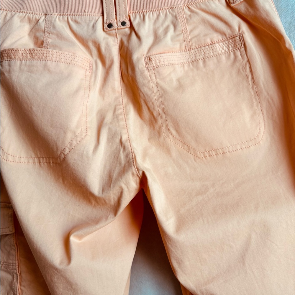 LEE Peach Nectar Cargo Capri Pants - Picture 9 of 11